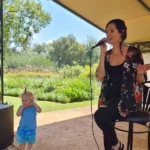 lady singing