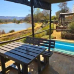 Cottage Three patio and pool plunge