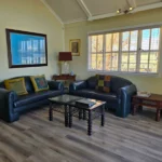 Sofas in the open plan lounge